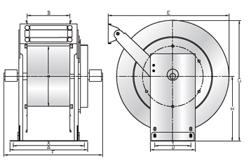 Gas Welding Reel | GR-ST-Series