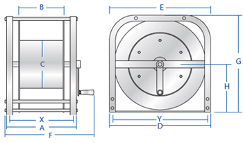 Hose Reel  |  Manual Rewind