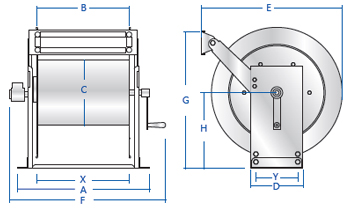 Hose Reel  |  Manual Rewind