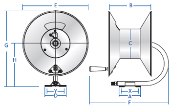 Hose Reel  |  Manual Rewind