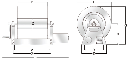 Storage Reels | Manual & Power rewind Reel