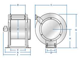 Hose Reel  |  Spring Rewind