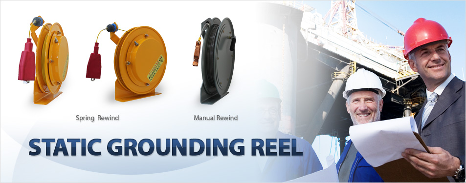 STATIC GROUNDING REELS