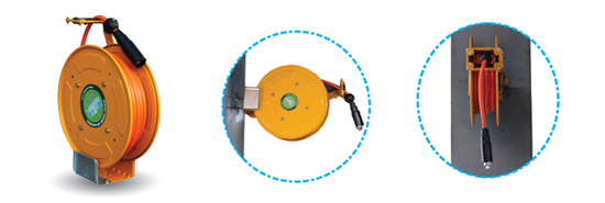 Hose Reel  |  Spring Rewind