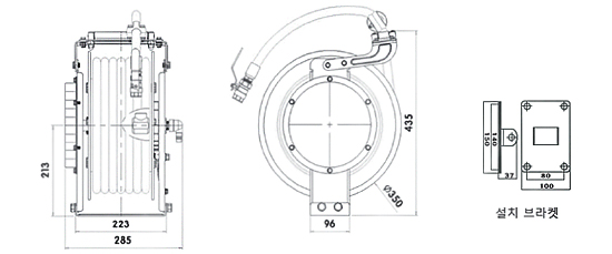 Hose Reel | Stainless water hose